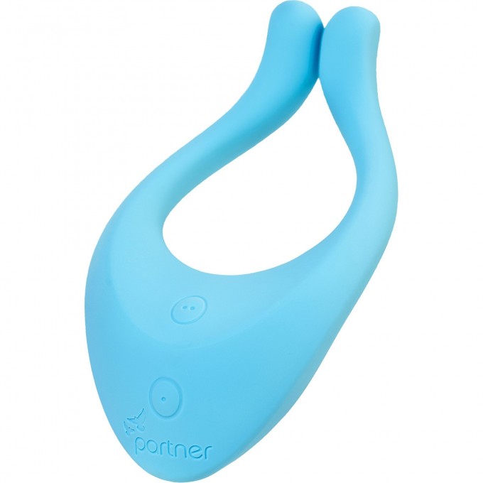 Вибромассажер скобка для пар SATISFYER PARTNER PLUS MULTIFUN 1 ENDLESS LOVE голубой J2018-29-2 Вибромассажер скобка для пар SATISFYER PARTNER PLUS MULTIFUN 1 ENDLESS LOVE голубой J2018-29-2