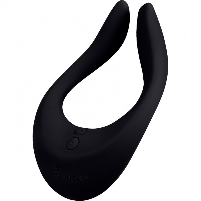 Вибромассажер скобка для пар SATISFYER PARTNER PLUS MULTIFUN 2 ENDLESS JOY черный J2018-30-1 Вибромассажер скобка для пар SATISFYER PARTNER PLUS MULTIFUN 2 ENDLESS JOY черный J2018-30-1