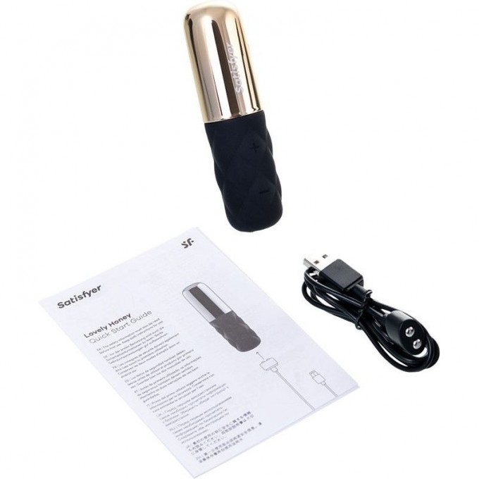 Мини вибропуля SATISFYER MINI LOVELY HONEY (gold) J2018-43-2 Мини вибропуля SATISFYER MINI LOVELY HONEY (gold) J2018-43-2