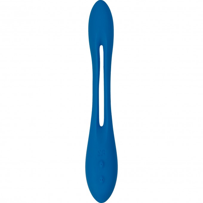 Многофункциональный вибратор для пар SATISFYER Elastic Game, синий 4007649 Многофункциональный вибратор для пар SATISFYER Elastic Game, синий 4007649