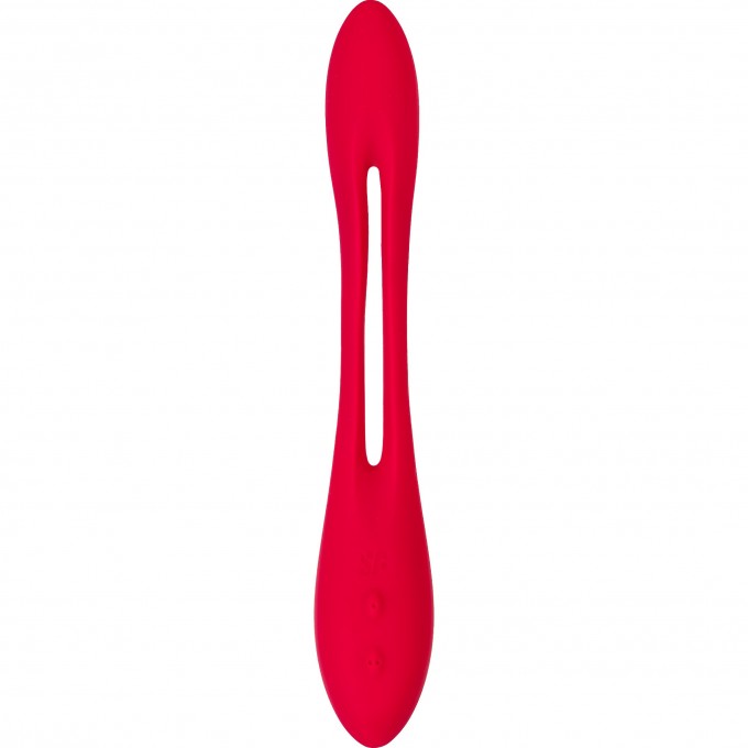 Многофункциональный вибратор для пар SATISFYER Elastic Joy, красный 4007595 Многофункциональный вибратор для пар SATISFYER Elastic Joy, красный 4007595