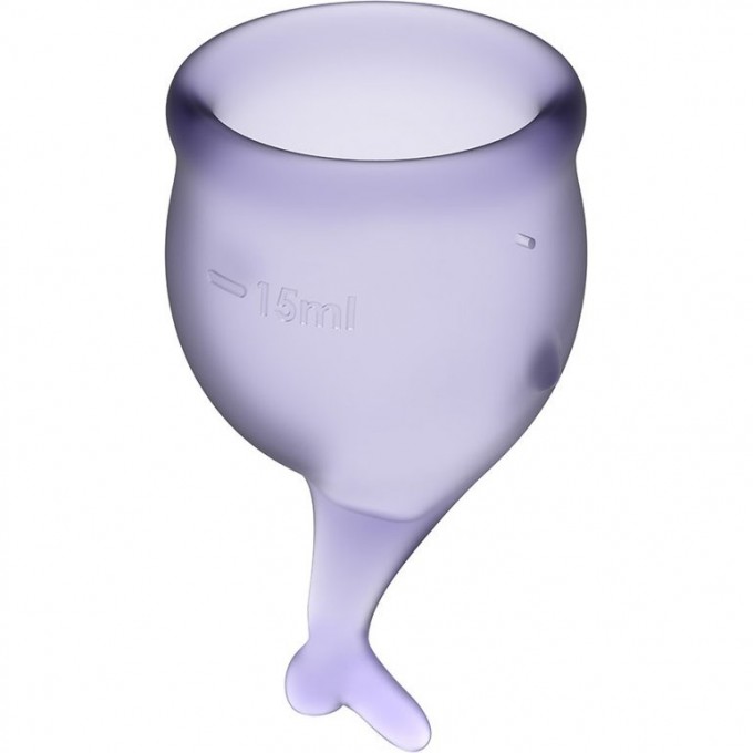 Набор менструальных чаш 2 шт SATISFYER FEEL SECURE MENSTRUAL CUP LILLA J1766-4 Набор менструальных чаш 2 шт SATISFYER FEEL SECURE MENSTRUAL CUP LILLA J1766-4