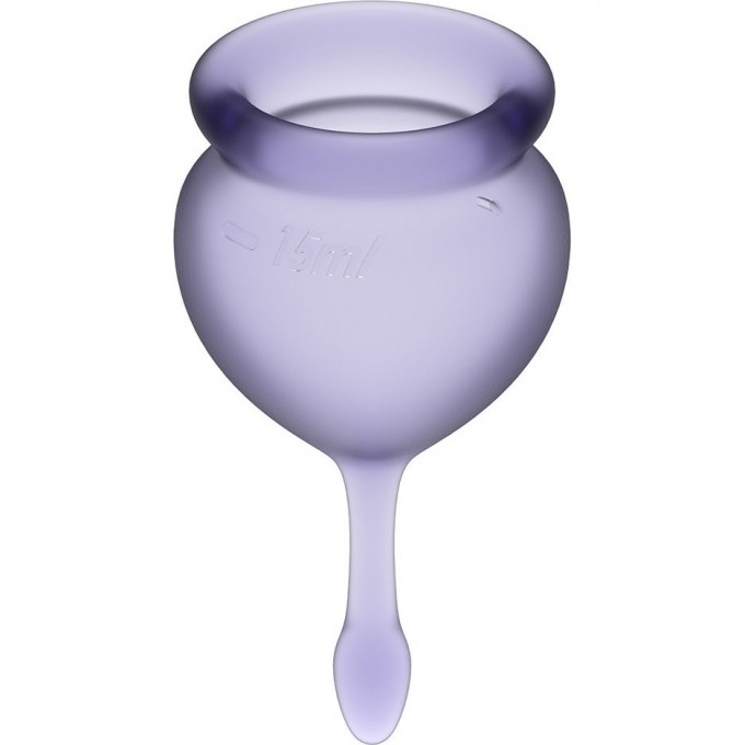 Набор менструальных чаш, 2шт SATISFYER FEEL GOOD MENSTRUAL CUP LILLA J1763-4 Набор менструальных чаш, 2шт SATISFYER FEEL GOOD MENSTRUAL CUP LILLA J1763-4