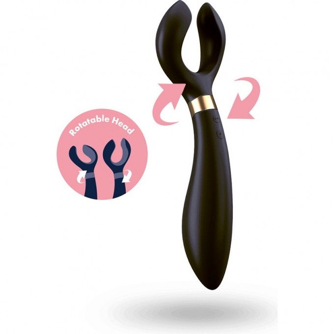 Ультрафункциональный вибромассажер SATISFYERFEEL SATISFYER PARTNER MULTIFUN 3 BLACK J2018-40-BLACK Ультрафункциональный вибромассажер SATISFYERFEEL SATISFYER PARTNER MULTIFUN 3 BLACK J2018-40-BLACK