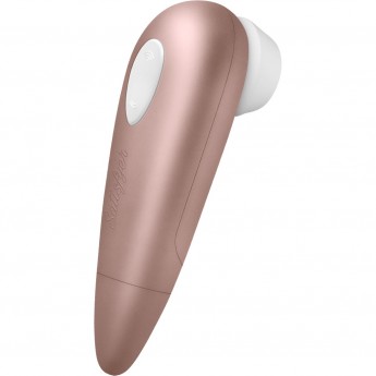 Вакуум-волновой стимулятор клитора SATISFYER NUMBER ONE ABS пластик розовый, 14,5 см