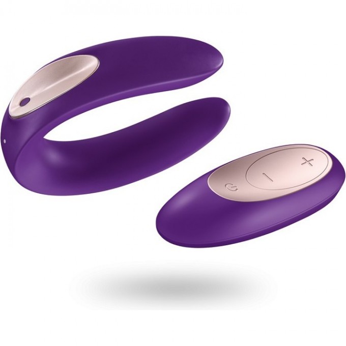 Вибростимулятор для пар с пультом ДУ SATISFYER PARTNER PLUS REMOTE EE72-758-0617 Вибростимулятор для пар с пультом ДУ SATISFYER PARTNER PLUS REMOTE EE72-758-0617