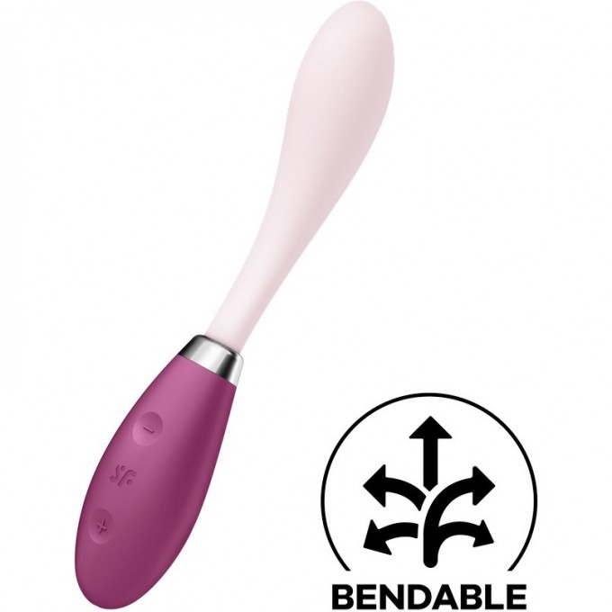 Вибростимулятор SATISFYER G-SPOT FLEX 3, красный J2018-297-2 Вибростимулятор SATISFYER G-SPOT FLEX 3, красный J2018-297-2